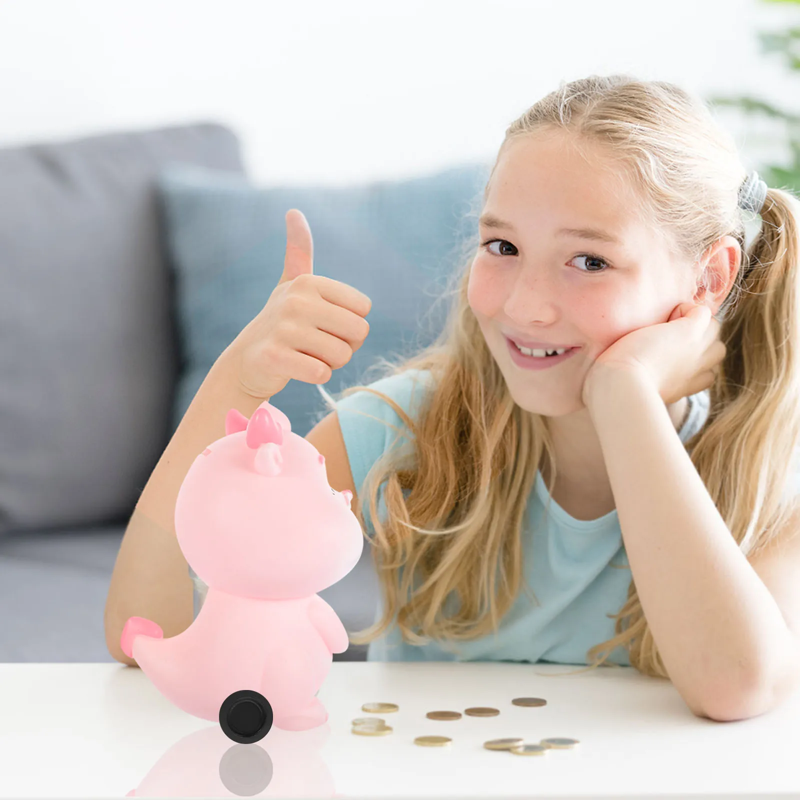 10pcs Round Rubber Piggy Bank Plug Covers Smooth Edge Reusable Stopper For Saving Box Replacement Caps Assorted Sizes