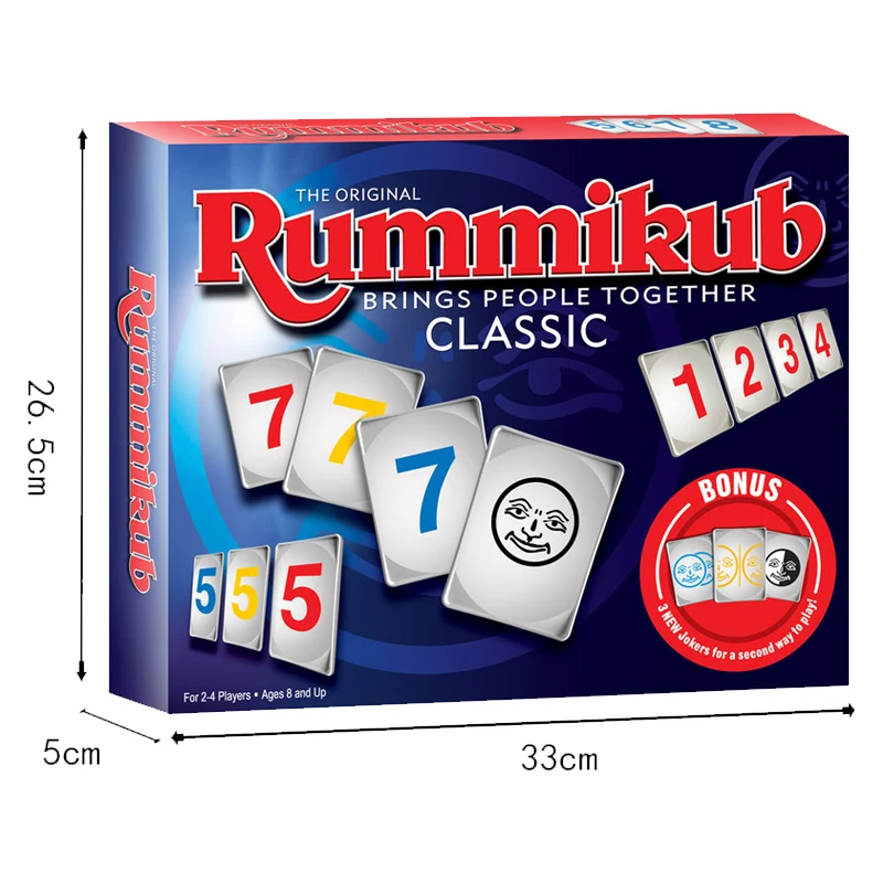 The Classic Rami Tile Game - Enjoy Hours of Fun with Rummikub Board Game