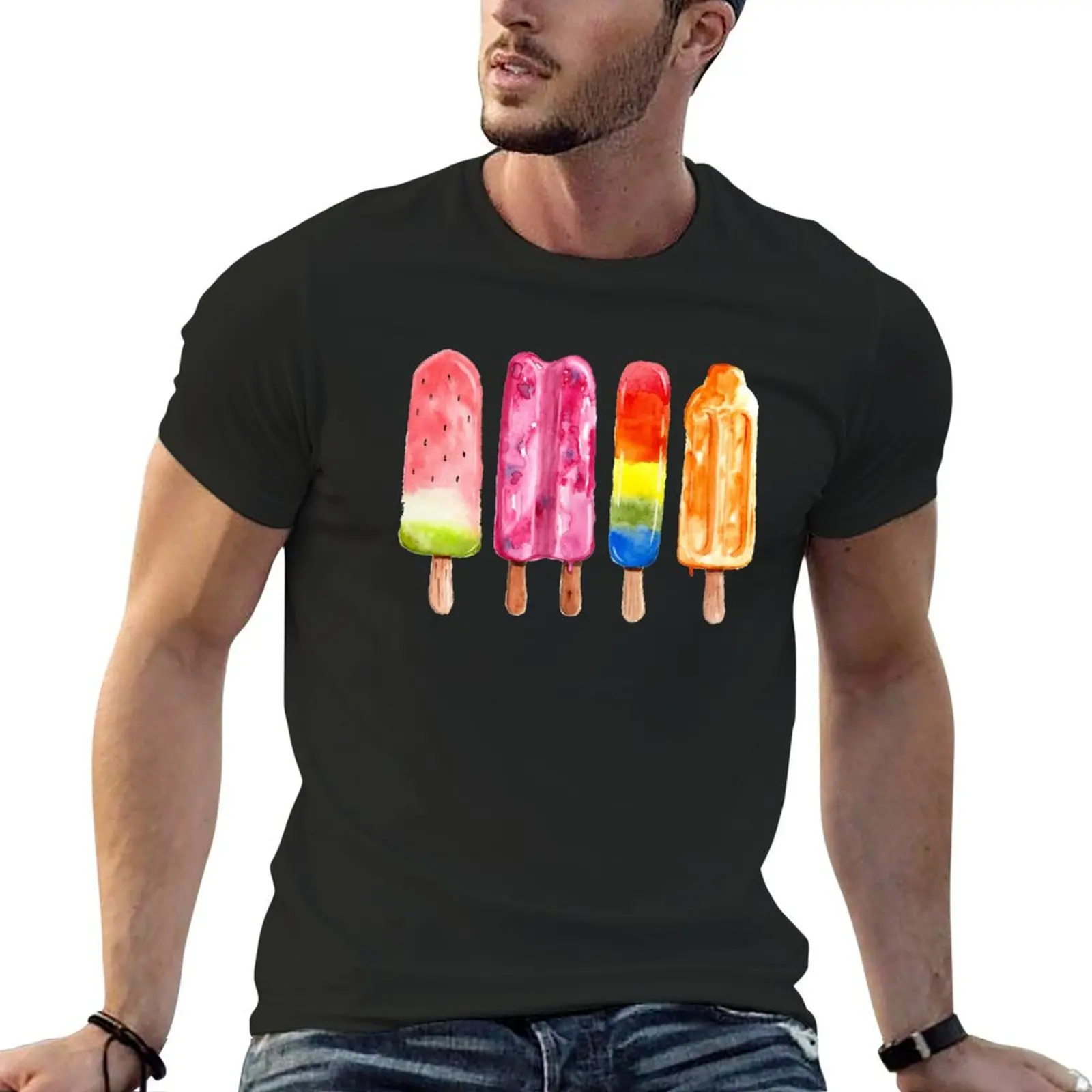 

Popcicle T-Shirt anime tshirt designer shirts anime t shirts kawaii clothes mens clothing