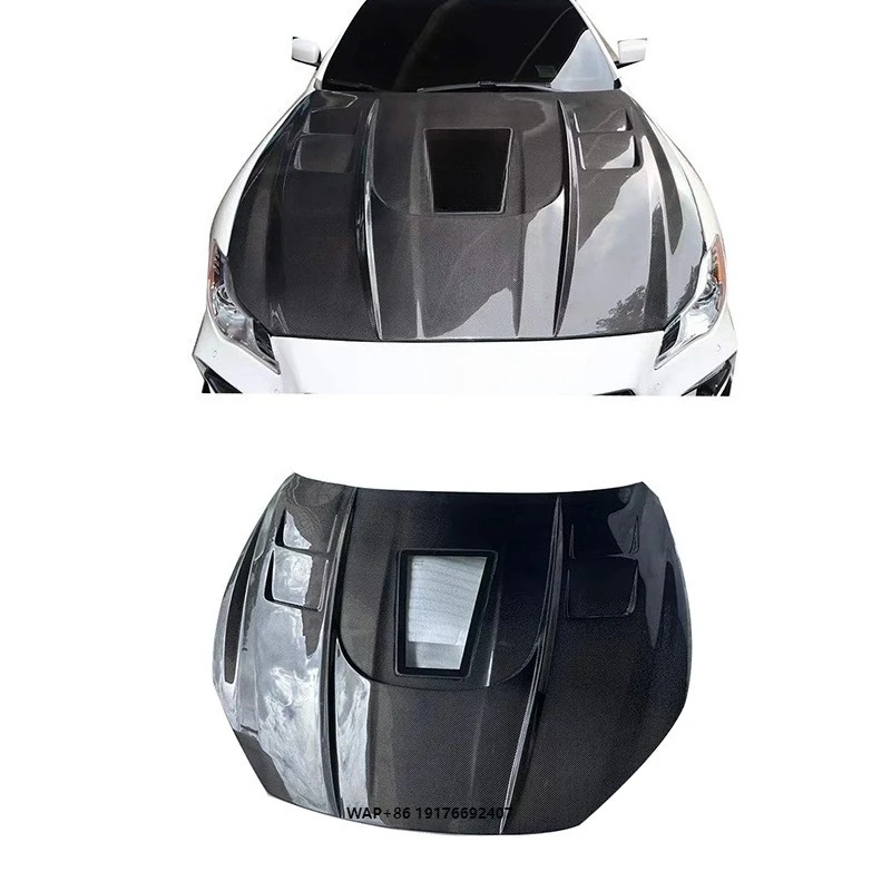 High Quality Carbon Fiber Transparent Hood for Ghibli High Quality 14-22 Years