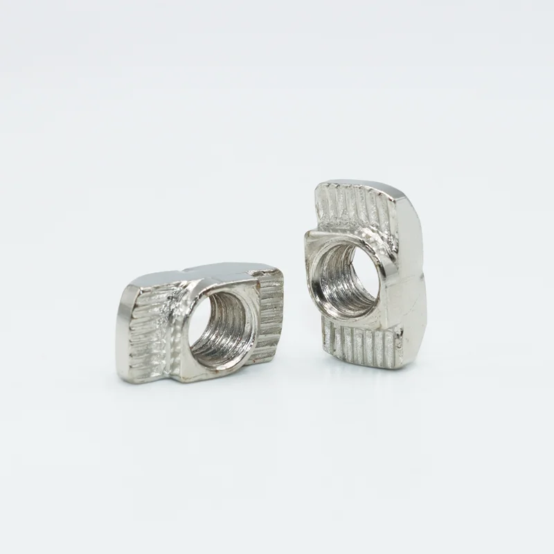 T-Mutter Hammerkopf Tropfen in t Mutter m3 m4 m5 m6 m8 Stecker vernickelt für 20/30/40/45 Serie Aluminium profil Zubehör t Mutter – Detail 6