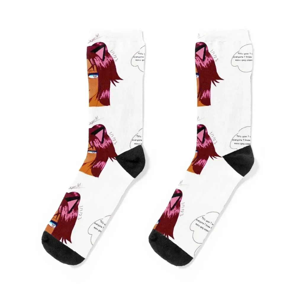 

Happy birthday Yoru! Socks christmas gifts Rugby Run Thermal man winter Men Socks Women's