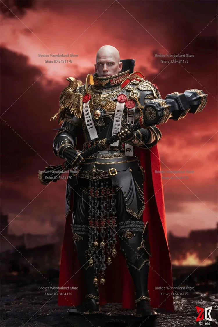 In Stock Z-ONE STUDIO Z1-001 1/6 Scale Male Soldier Imperial Inquisitor General 12inch Action Figure Doll Collection - view 2