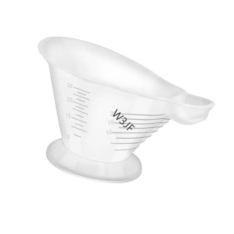 

W3JF Silicone Feeding Cup 35ml Auxiliary Feeding Tool for Newborns and Infants White