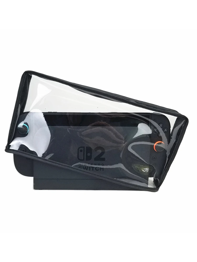 2025 NS2 housse anti-poussière pour Switch 2 étui de protection anti-poussière bouchon en maille filet tissu Compatible Nintendo Switch 2 Console de jeu Dock