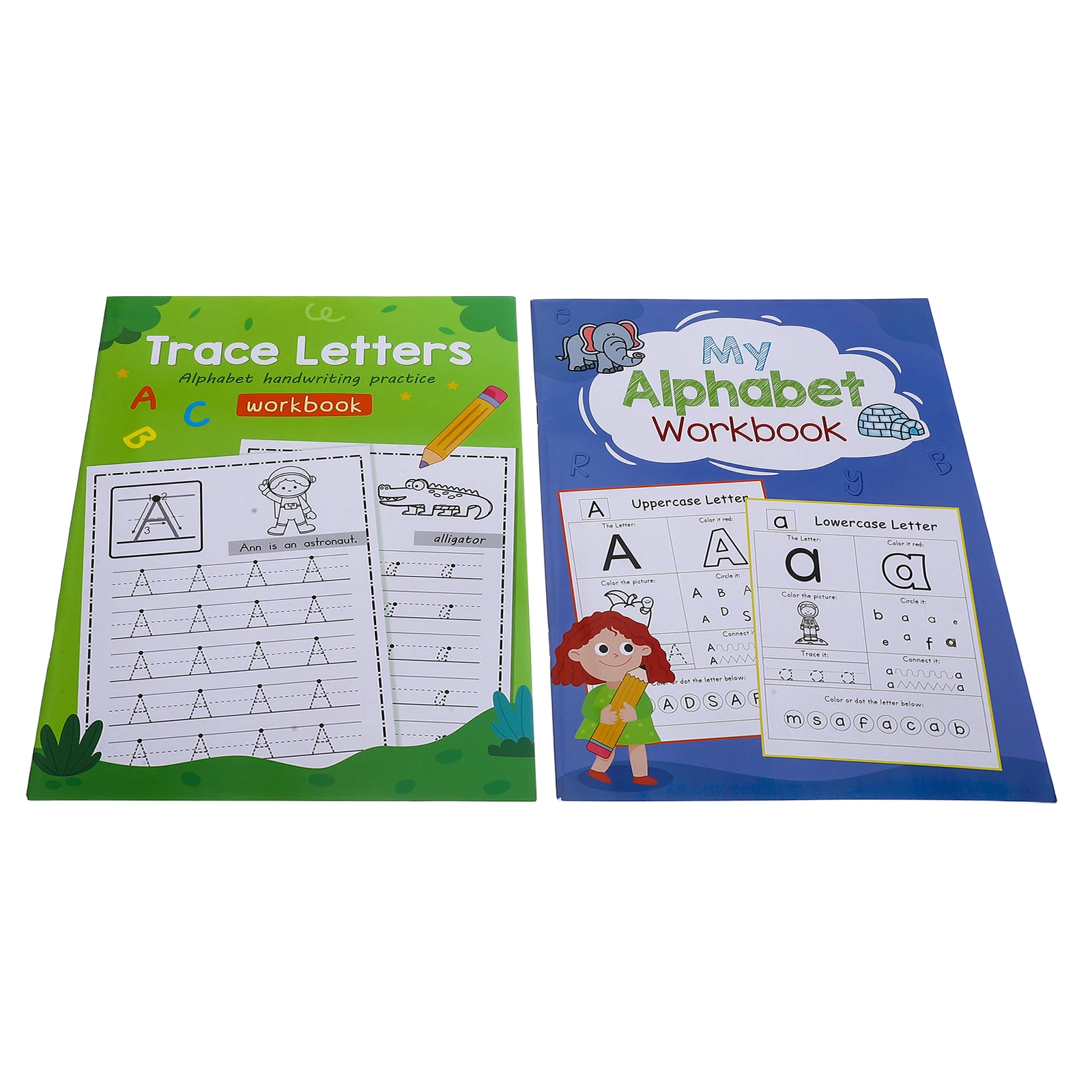 

2 Pcs Pen Control Letter Exercise Book Child Paper Early Education Learning Device