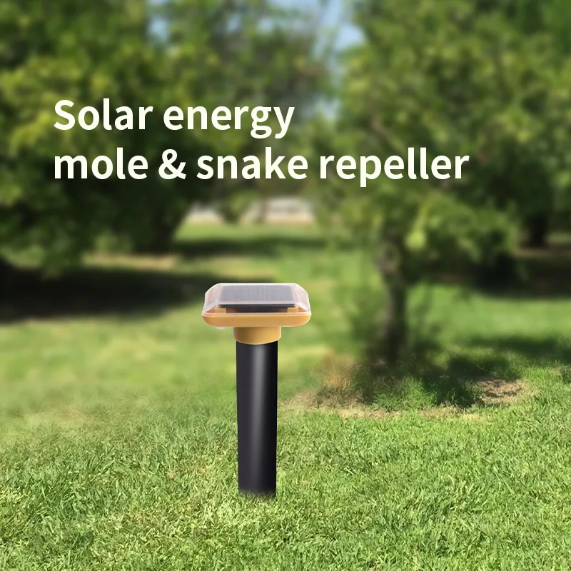 Solarbetriebener Schlangenabwehr-Vibrationsalarm für Garten und Bauernhof, IP66 Wasserdicht, zur Abwehr von Schlangen und Maulwürfen – Detail 7