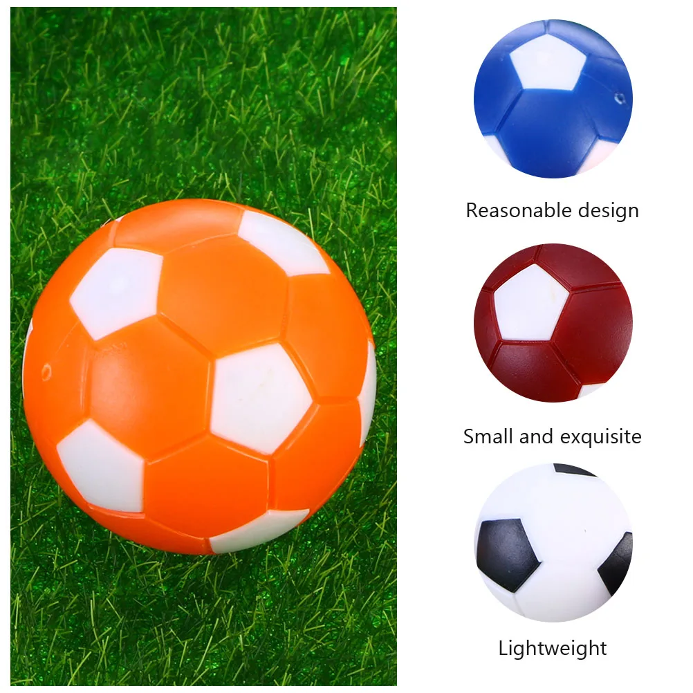 

16Pcs 36mm Colored Foosballs Plastic Table Football Accessories Durable and Easy to Store Plastic Balls Foosball Replacement