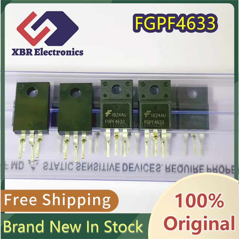 

(10/50 pieces) FGPF4633 4633 TO-220 LCD power field effect transistor 300A 330V Brand new original stock Free shipping