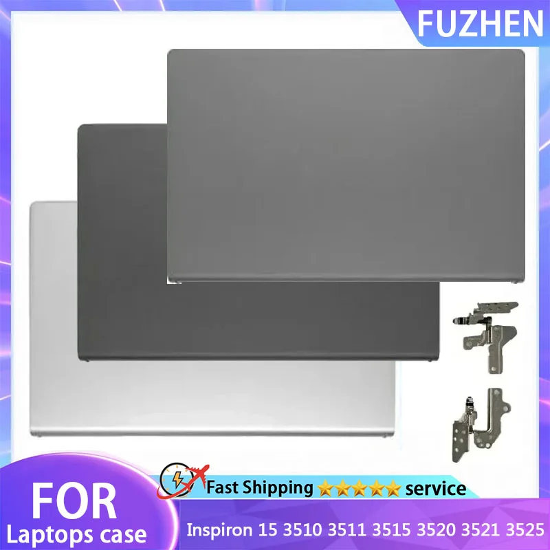 Para Inspiron 15 3510 3511 3515 3520 3521 3525 Cubierta Trasera LCD para Portátil, Marco Frontal y Bisagra 0DDM9D 0WPN8 0T4MT1
