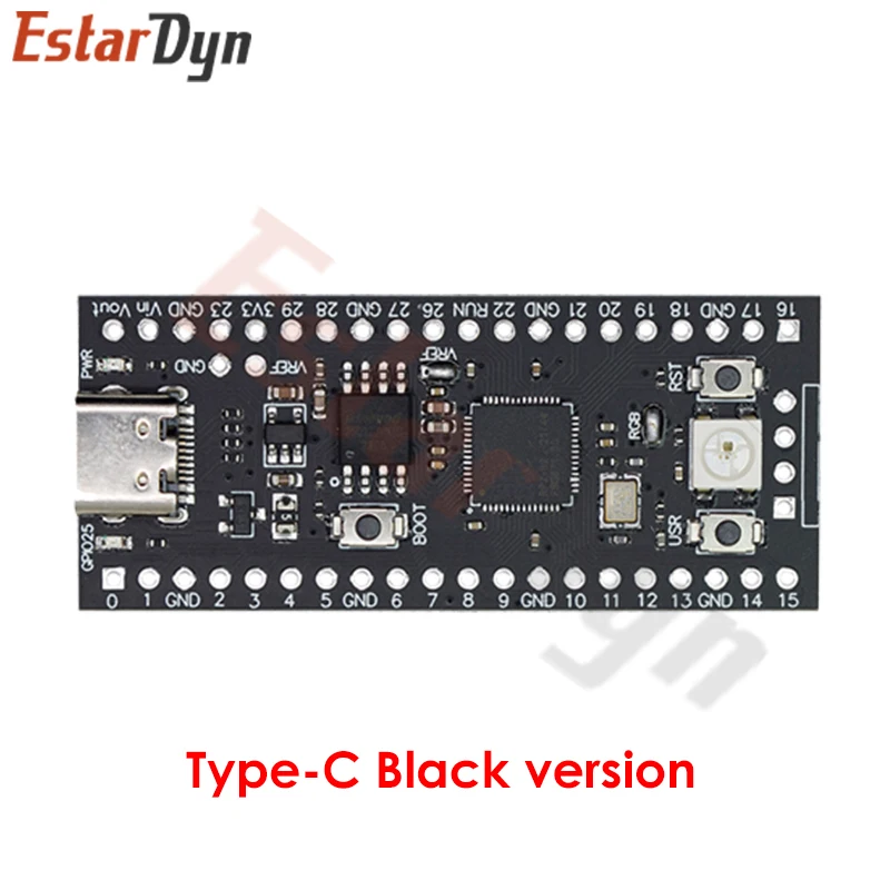 Raspberry Pi Pico Board RP2040 Dual-Core 264KB ARM Low-Power Microcomputers High-Performance Cortex-M0+ Processor