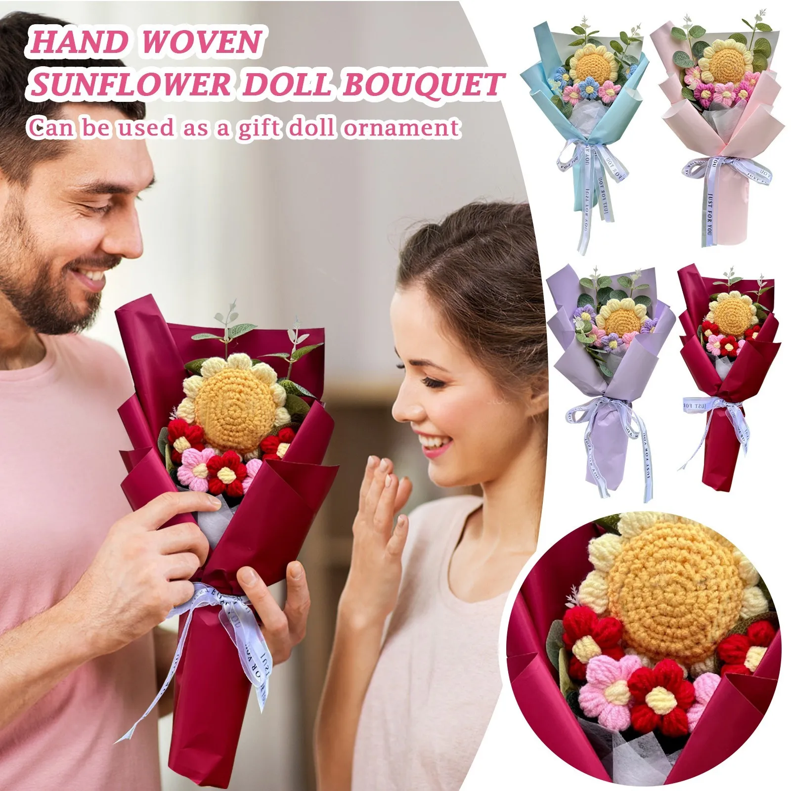 Handmade Bouquet Wo… - image