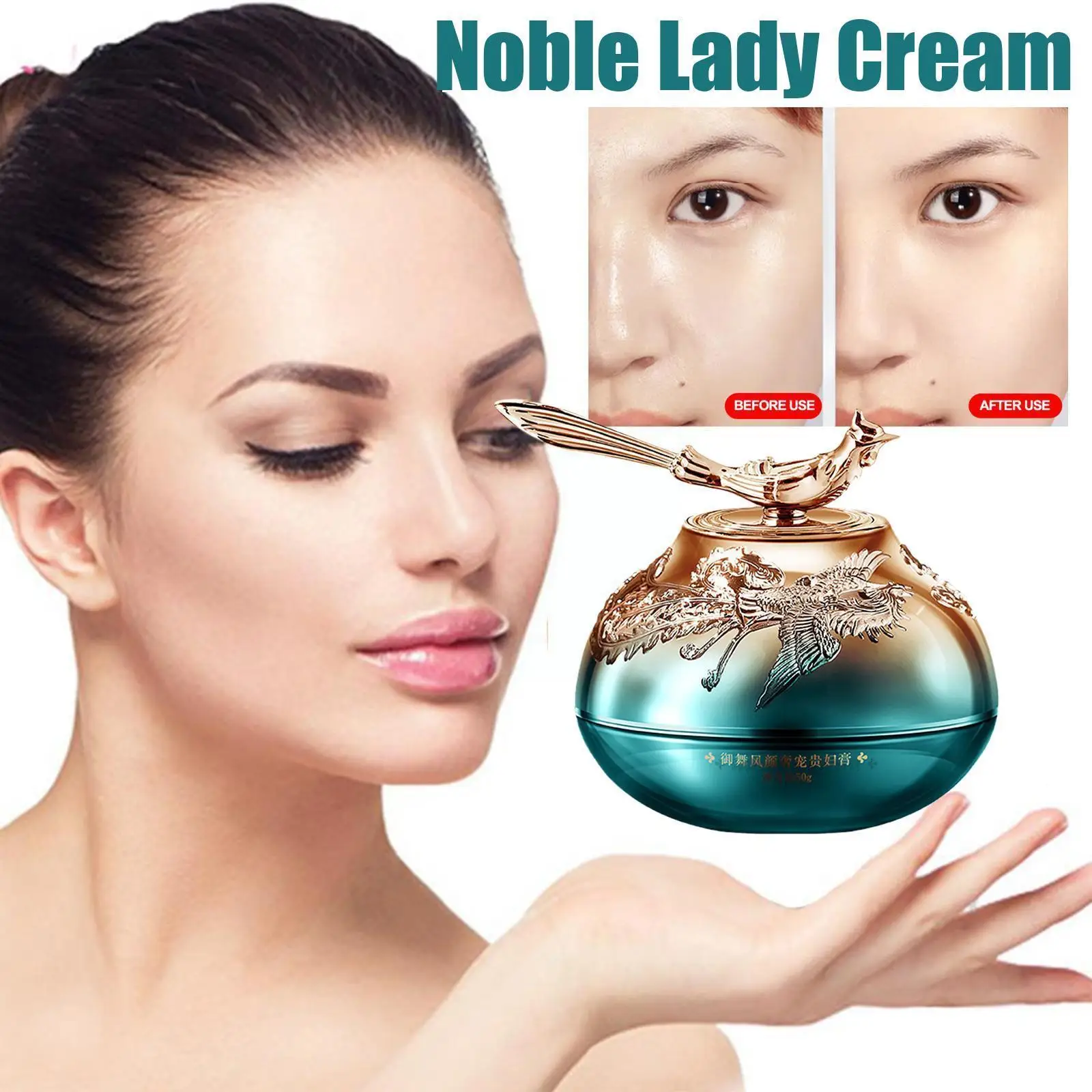 

Luxury Noble Lady Cream Fairy Pearl Cream Lazy Repair SkinWhitening Moisturizing Day Cream For Face Deep Nourishing Skin Ca L9M7