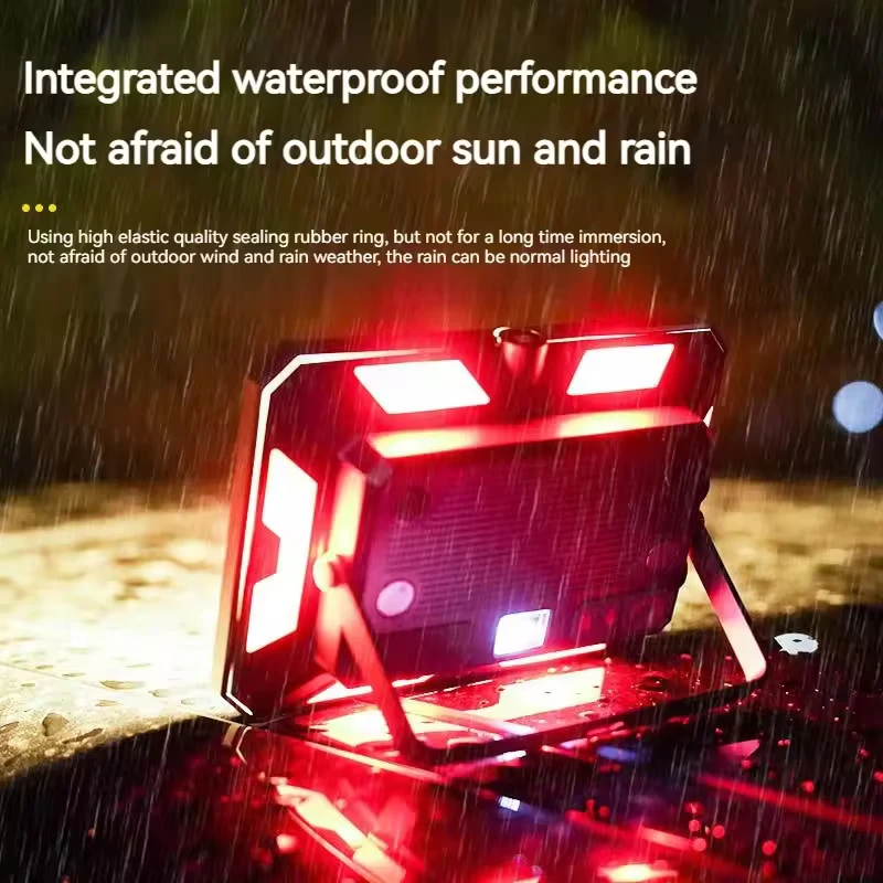 Portable LED Camping Tent Light Type-c Rechargeable Searchlight High Power Outdoor Emergency Lighting Waterproof Hanging Lamp