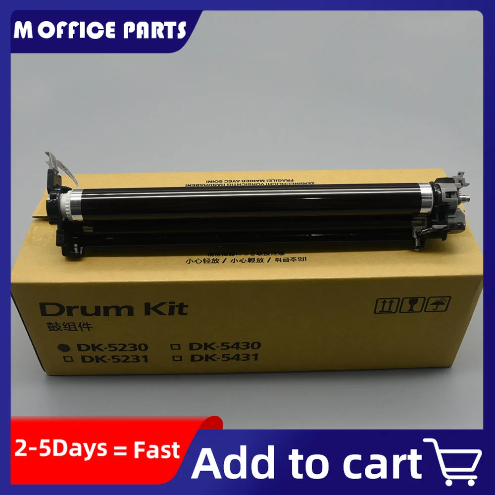 1PC Drum Unit Kit support for KYOCERA ECOSYS P5018CDN P5021cdn P5026cdn M5521cdn M5526 302R793010 302R793020 DK-5230 DK-5231