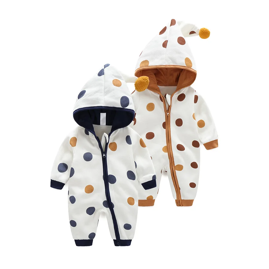 0-24m-newborn-kid-baby-boy-girl-winter-clothes-thick-warm-hooded-baby-romper-long-sleeve-thick-jumpsuit-polka-dot-print-outfit