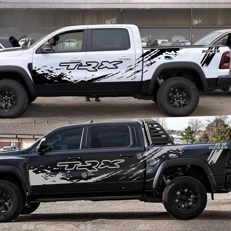 

Car Sticker Vinyl FOR Dodge RAM TRX Sports Decoration Custom Decal Accessories