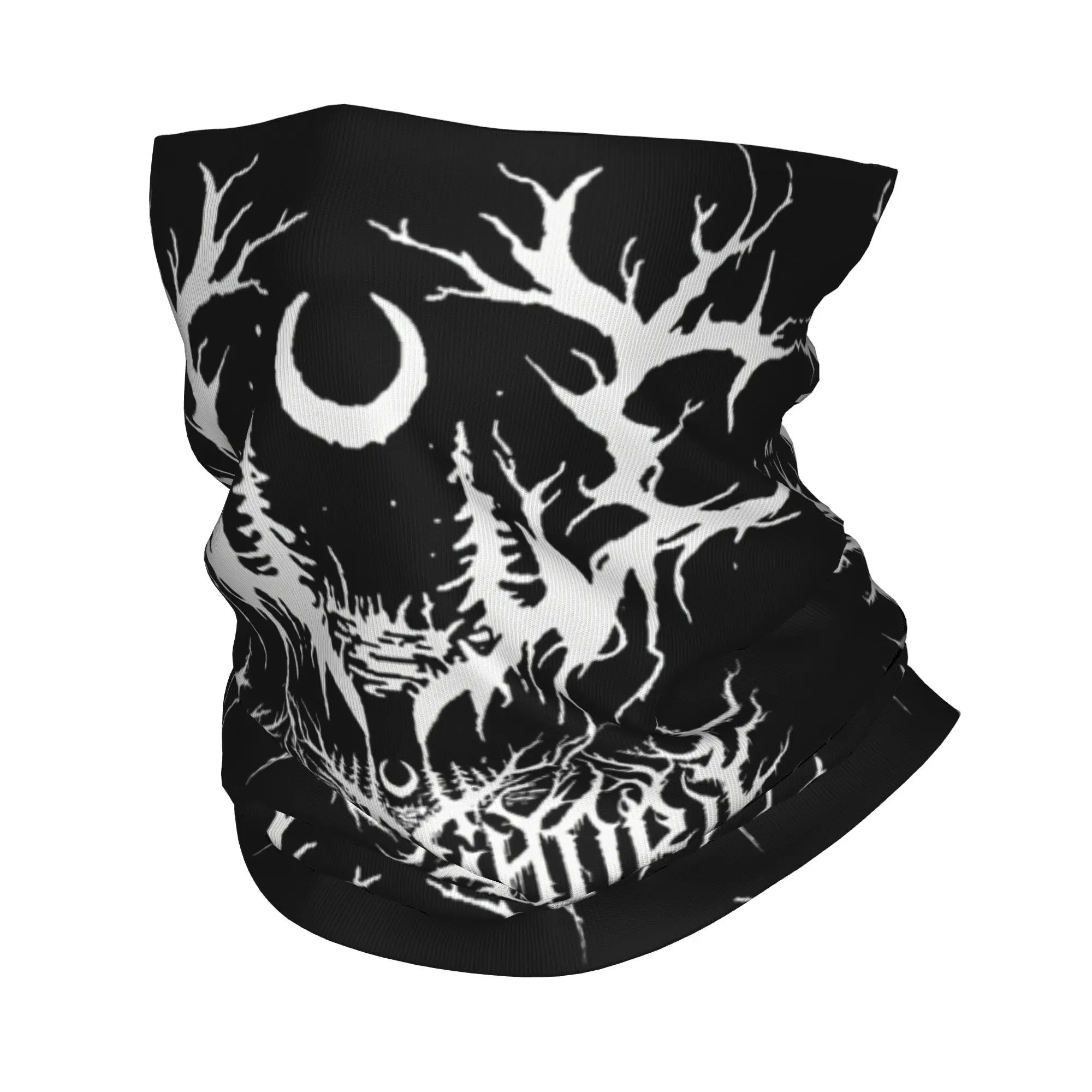 Custom Lornas Death Metal Music Shores Bandana Neck Gaiter UV Protection Face Scarf Cover Women Men  Headwear Tube Balaclava