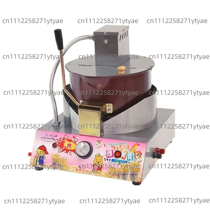 Electric popcorn machine gas automatic