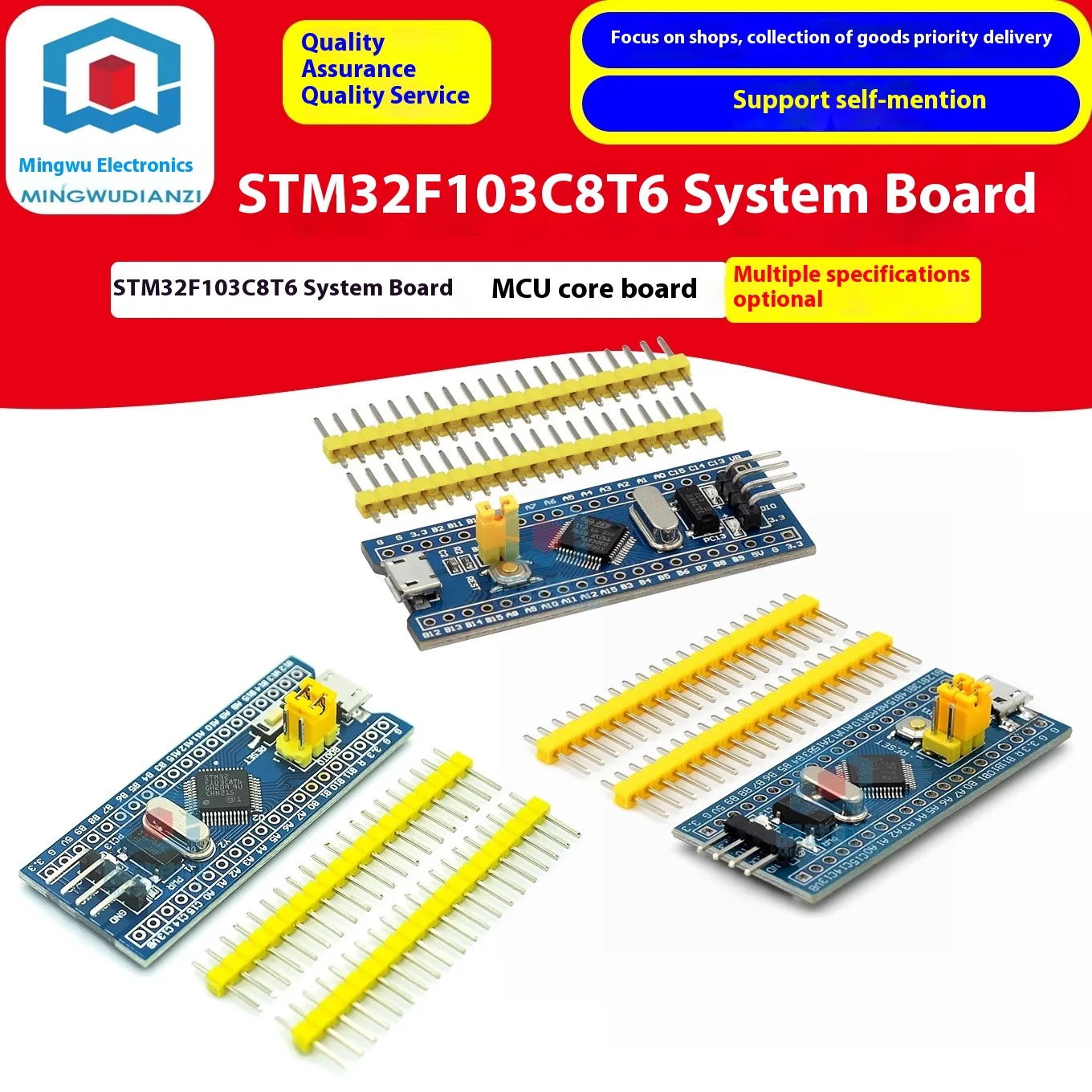 

STM32F103C8T6/C6T6 Системная плата Микроконтроллер Основная плата STM32 ARM