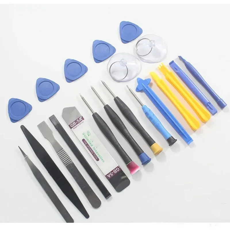 21 in 1 Mobile Phone Repair Tools Disassemble Repair Kit for iPhone Screwdriver Combination Skid Multi Function Disassembly Set