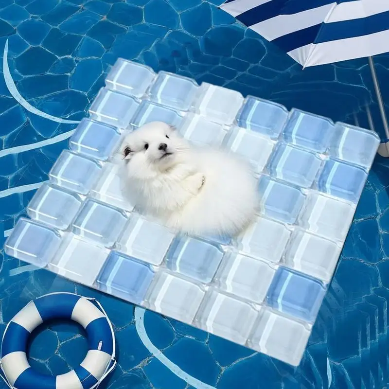 Bunny Cooling Mat Ice Pad Summer Bed For Hamster Pet Supplies Hamster Cooling Mat Pet Heat Dissipation Plate For Hamster Bunny