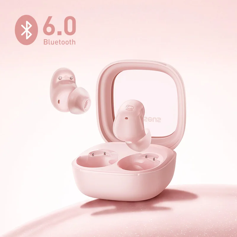Baseus Bass WM02s Draadloze oordopjes Bluetooth 6.0 TWS-oortelefoons Mini en compact Comfortabel te dragen, 36 uur lange batterijduur IPX5