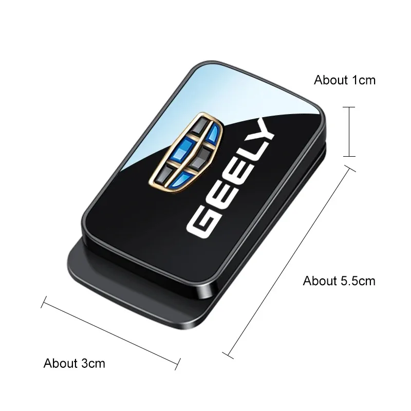 Magnetic Car Seat Belt Holder Stabilizer Fastener For Geely Coolray Geometry C GX3 Emgrand X7 EC7 LC Binray Panda Tugella Atlas 6