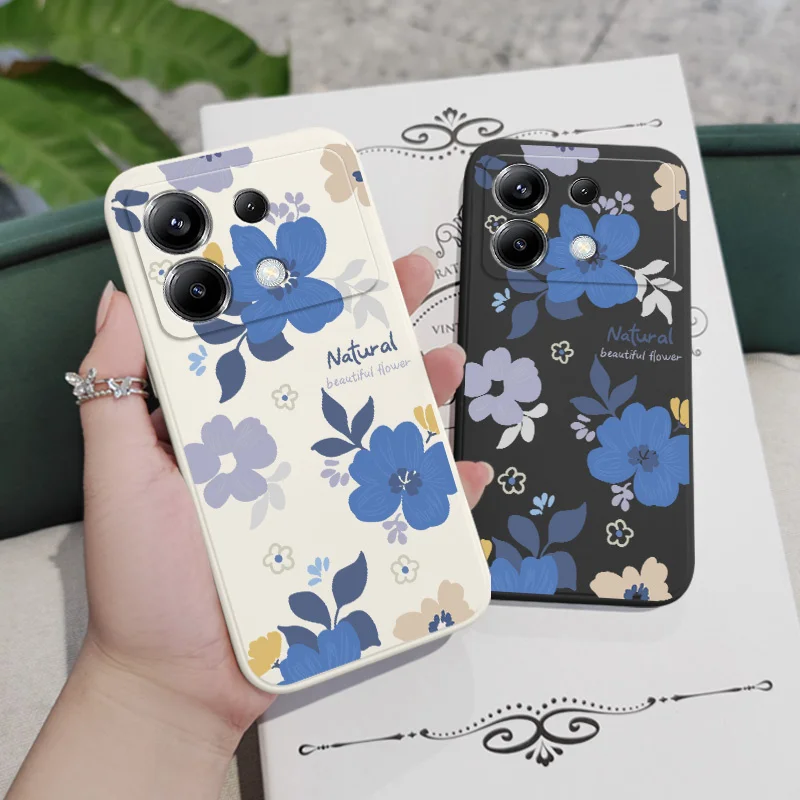 Little Orchid Phone Case For Xiaomi Poco X7 X6 F6 M6 M5 M5S F5 X5 F4 X4 M4 F3 M3 X3 Pro 4G 5G GT Silicone Cover