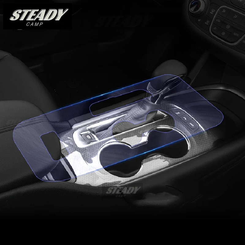 For Chevrolet Malibu 2019-2022 2023 Car Interior Center Console Transparent TPU Protective Film Anti-scratch Repair Accessories