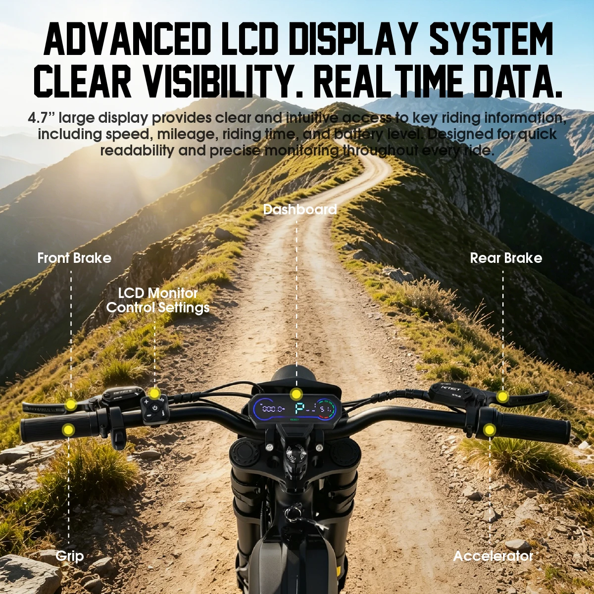 Bicicleta eléctrica todoterreno V9 48V 20Ah — imagen 6