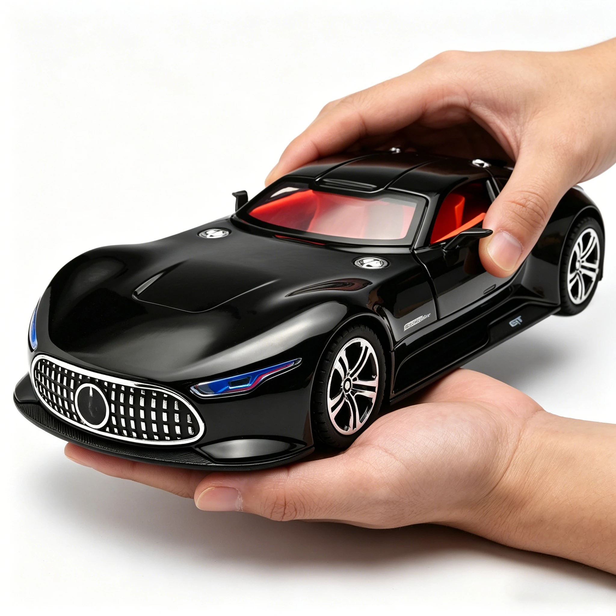 

Spray 1:24 AMG Vision GT Gran Turismo Concept Supercar Alloy Diecast Model Car Desktop Display Decorations Holiday