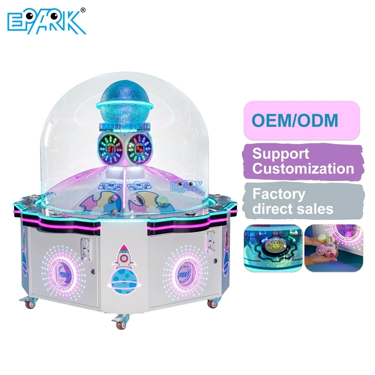 

Amusement Park Coin Operated Candy Prize Game Machine 5 Players Claw Toys Vending Game Machine for Game Room or Mall