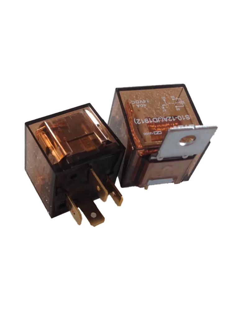1 PC Przekaźnik samochodowy DC 12V/24V 40A 4/5Pin JD1912 Przekaźnik klaksonu Kontroler oświetlenia samochodowego — zdjęcie 2