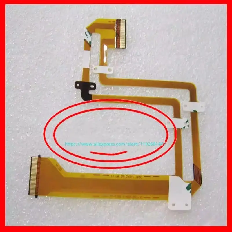 2 peças cabo flexível lcd para sony DCR-SR20E DCR-SX15E DCR-SR15E sr20 sr21 sr15 sx15 sx20 sx21 peça de reparo de câmera