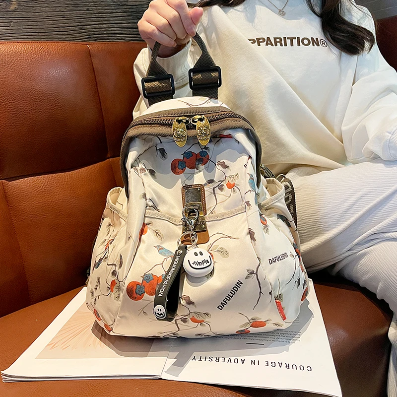 

Women Backpack 2025 New Large-capacity Casual Multi-functional Oxford Waterproof Bag Pack Ita Bagpack