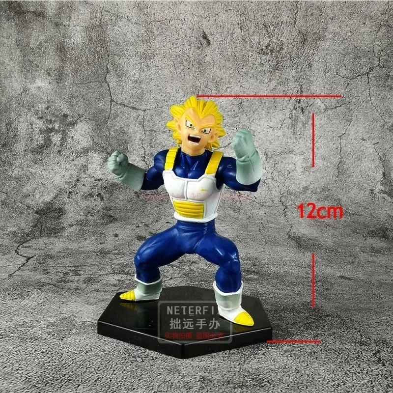 Adornos de Dragon Ball Y Vegeta hechos a mano para niños, modelos de muñecas originales de 9cm, regalos de cumpleaños para niños, gran oferta, novedad de 2024