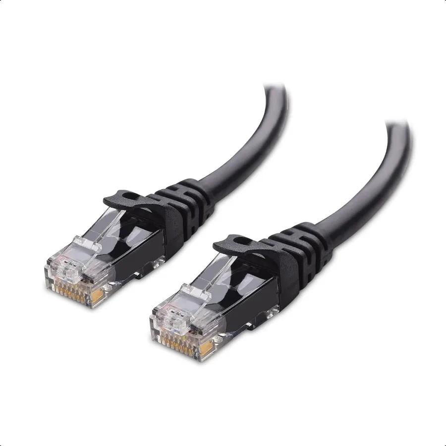 

Кабельные материалы 10 Гбит/с Snagl Cat 6 Ethernet-кабель 25 футов Cat 6 Кабель Cat6 Шнур Ethernet Черный