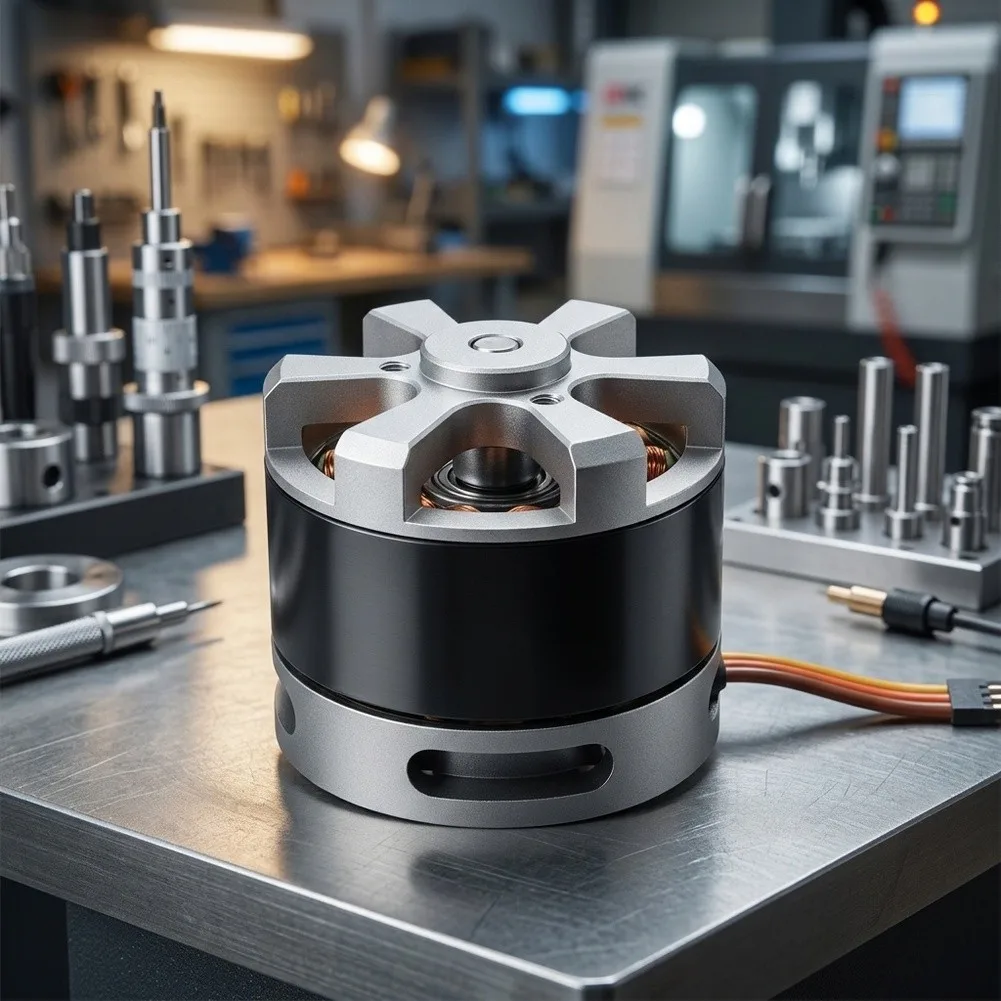 C2208 Brushless Motor for Camera Applications and Stabilization Hardware 14W Power Output 27.6x26.5mm Dimensions