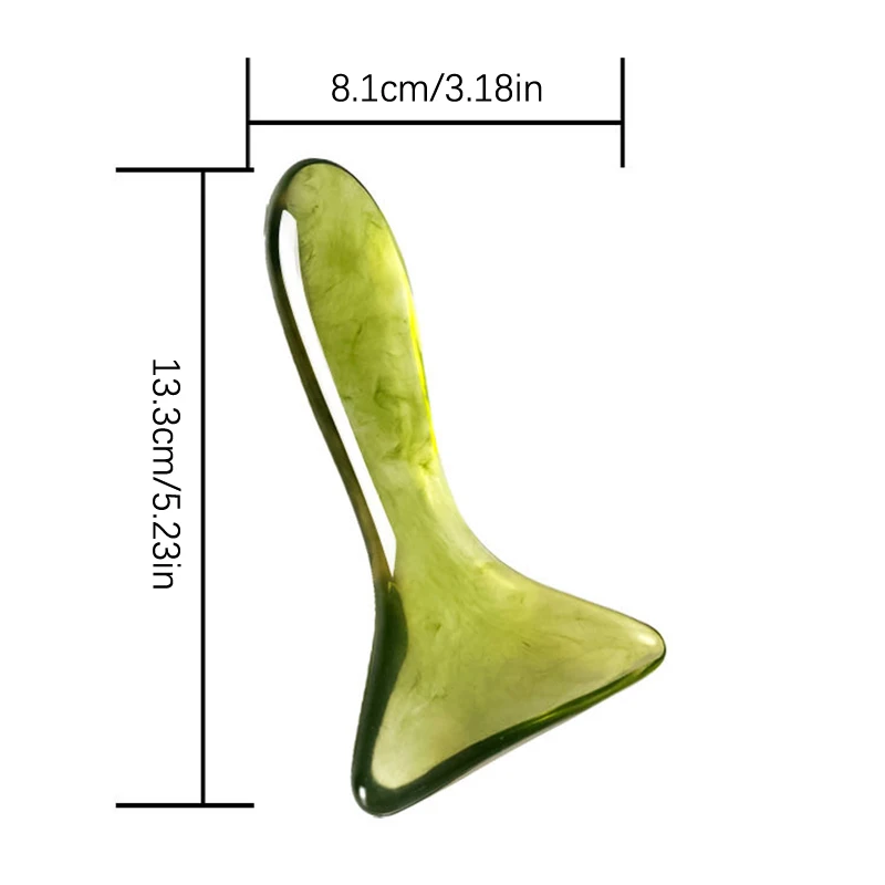 Tablero de raspado de resina Guasha, terapia de presión de masaje para espalda, cuello, cuerpo, dragado de meridianos, tablero de acupuntura, herramienta raspadora, 1 unidad