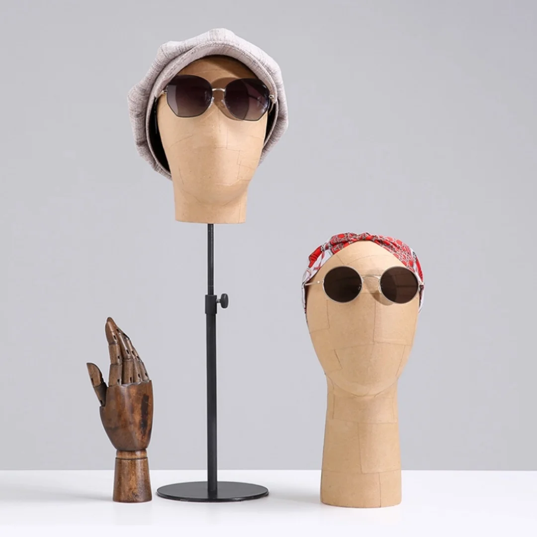 Hat Wig Head Stand,Cabeza Maniquí,Adult Mannequin Head Cloth Body Woman Mannequin Head Hairdresser, AT310K
