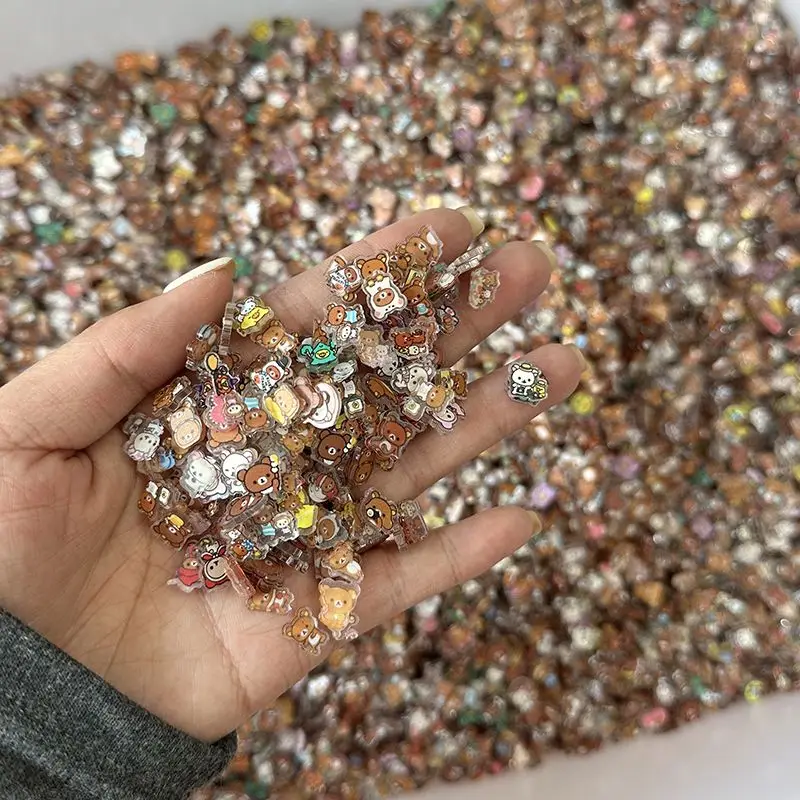 Rilakkuma Acrylic Confetti Pie - đánh giá và giá Resin Art Case