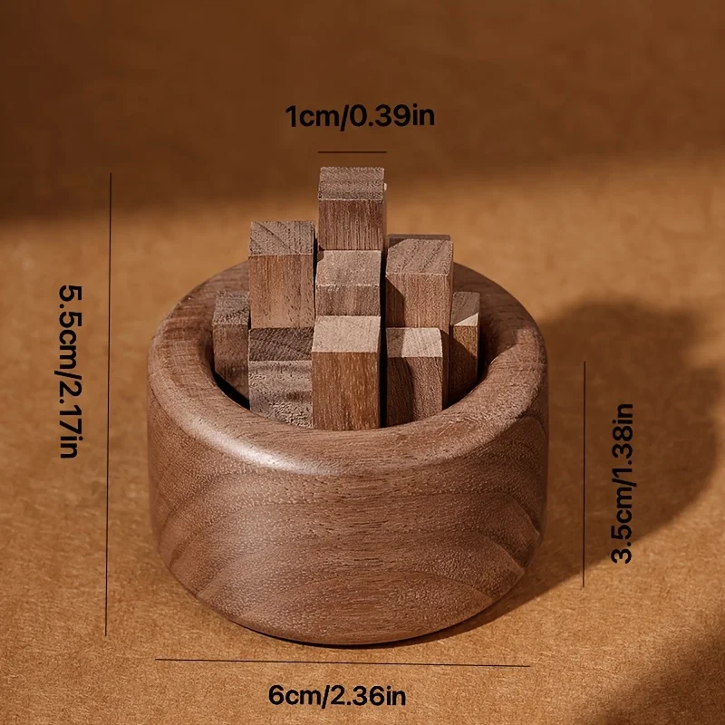 Diffuseur en bois créatif, bâtonnet en bois, diffuseur d'aromathérapie, diffuseur d'aromathérapie po