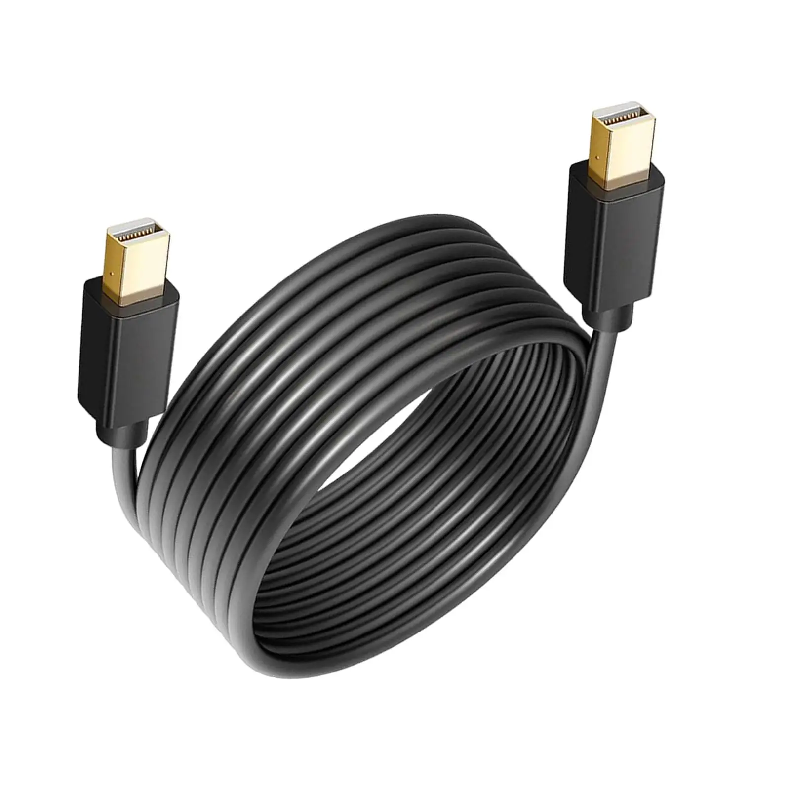 1.8M Mini DP Toward Mini DP Cable Adaptor Wide Compatibility Multiple Shielding