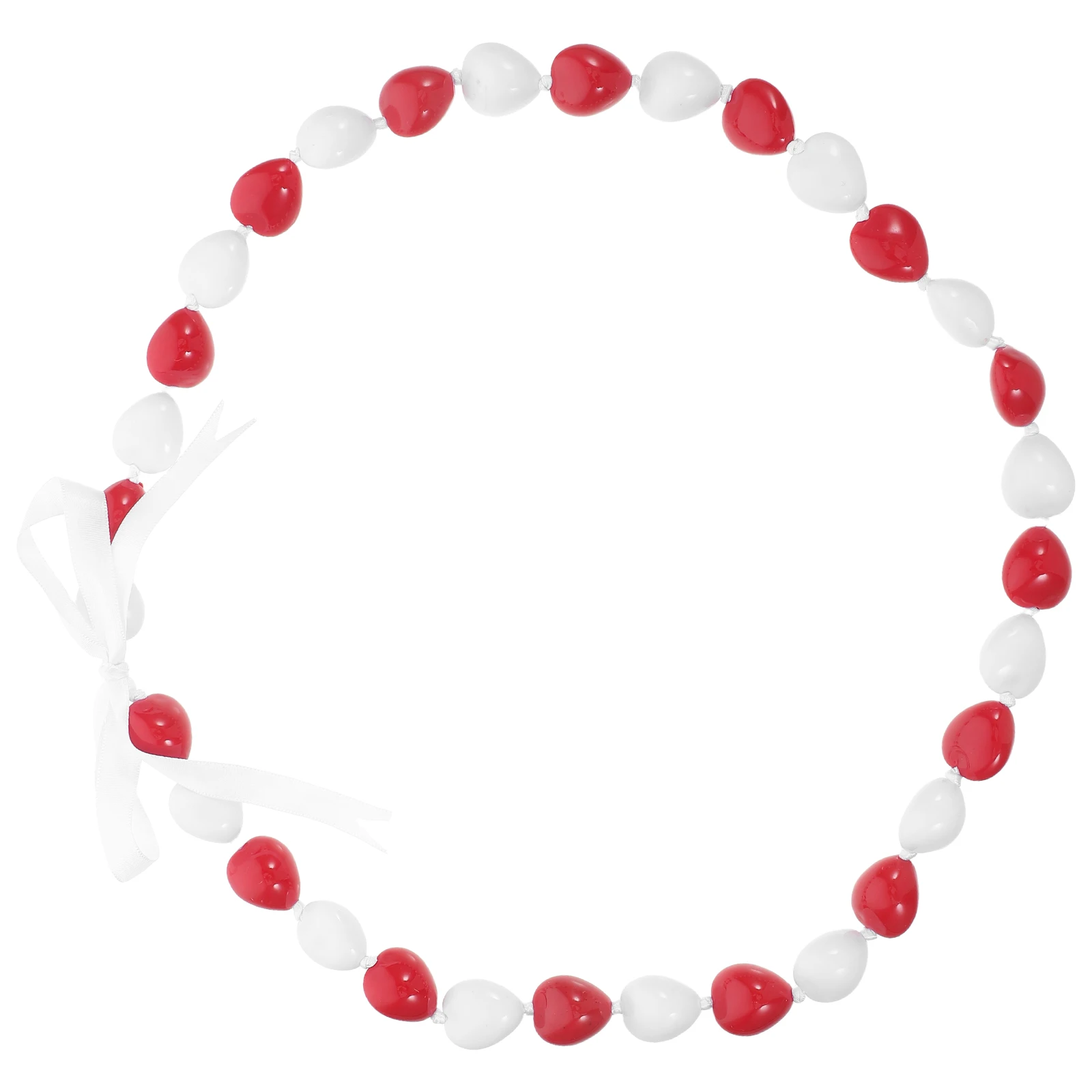 

Acrylic Bead Necklace Graduation Photo Booth Accessories Class Honor Lei Jewelry Chunky Beads Necklace Woman