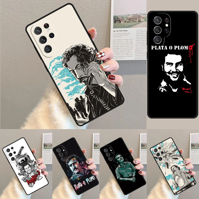 Narcos TV Series Pablo Escobar Silicone Phone Case For Samsung Galaxy note 10 pro S26 S25 S24 S23 S22 S21 Plus Ultra Capa Cover