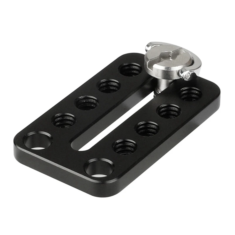 Universal Camera Top Easy Plate Track Blocks, Dovetails และแท่งสั้นสําหรับติดตั้งกล้อง DSLR Monitor