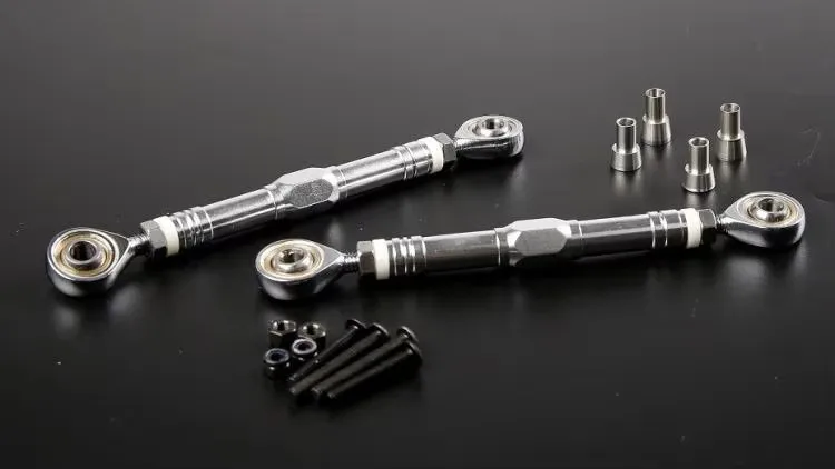 

CNC machining all-metal steering rods for ROFUN HPI BAJA 5B 5T 5SC