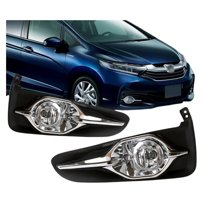 Fog Lamp Set For Honda Fit / Jazz / Shuttle 2017 2018 2019 Car Front Bumper Fog Lights Replacement