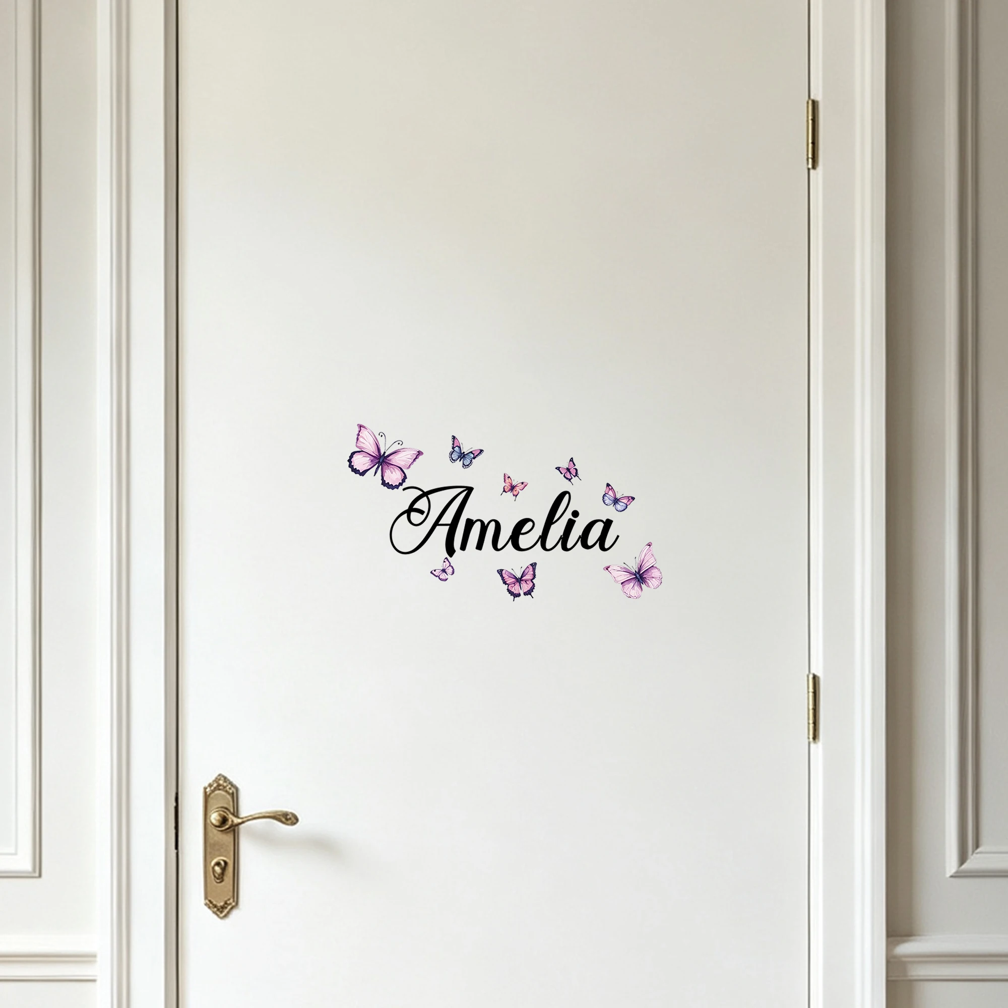 1PC Purple Butterfly Themed Cu - đánh giá và giá Baby Nursery Themes